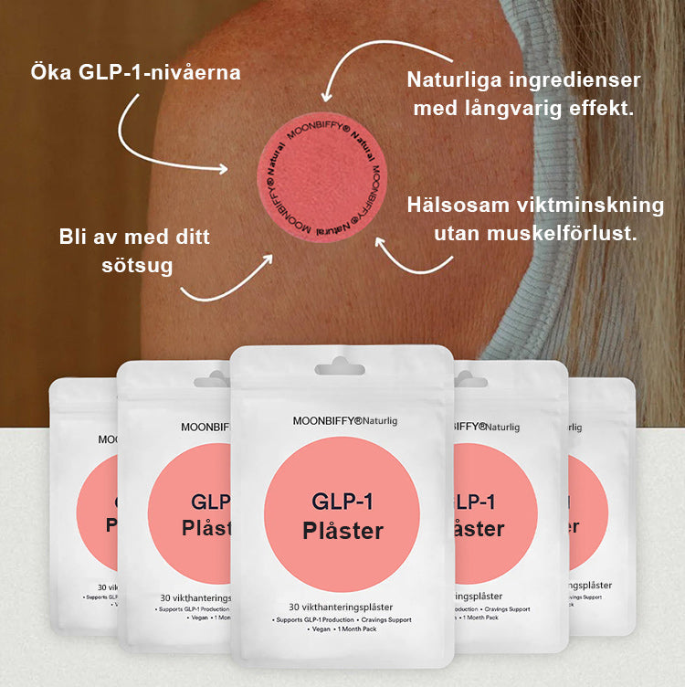AAFQ®🌙GLP-1-plåster –  Stödjer aptitkontroll och viktminskning